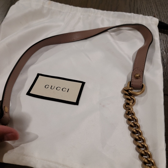NWOT Gucci GG Marmont Mini Top Handle Bag - Picture 5 of 10